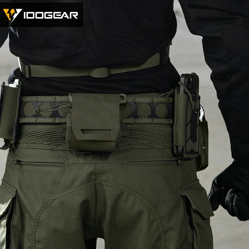 IDOGEAR 500D Nylon Universal TGS Style Phone Case 5.56 Magazine Pouch MOLLE Tactical Phone Pouch