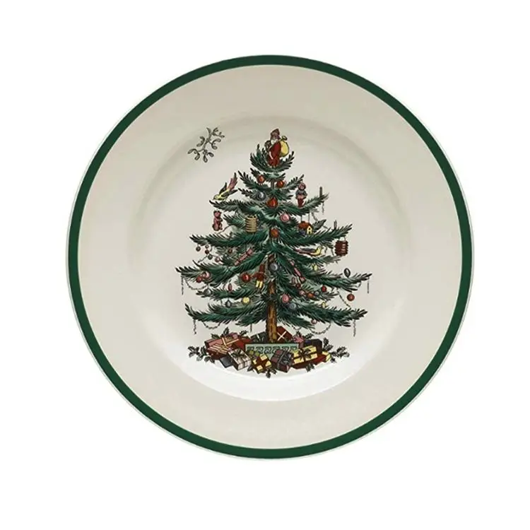 2022 New Year Italy Ceramic Plate Plates Sets For Dinner