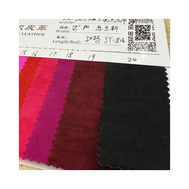 Гресс 400*400 моющаяся нейлоновая ткань из переработанного материала, водонепроницаемая ткань из полиуретана, обычно используемая ткань для багажа и сумочек