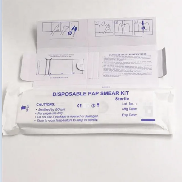 Disposable Medical Vaginal Brush Pap Smear Kit Cervical Cytobrush Gynecological Examination Kit for Women Health Care