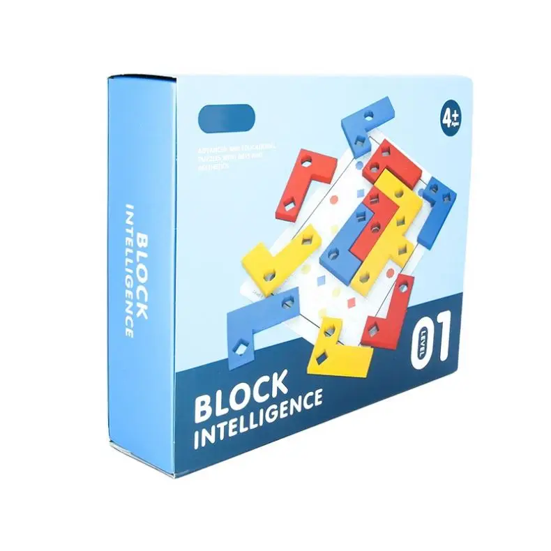 Fun block intelligence wooden education play fun board game for children