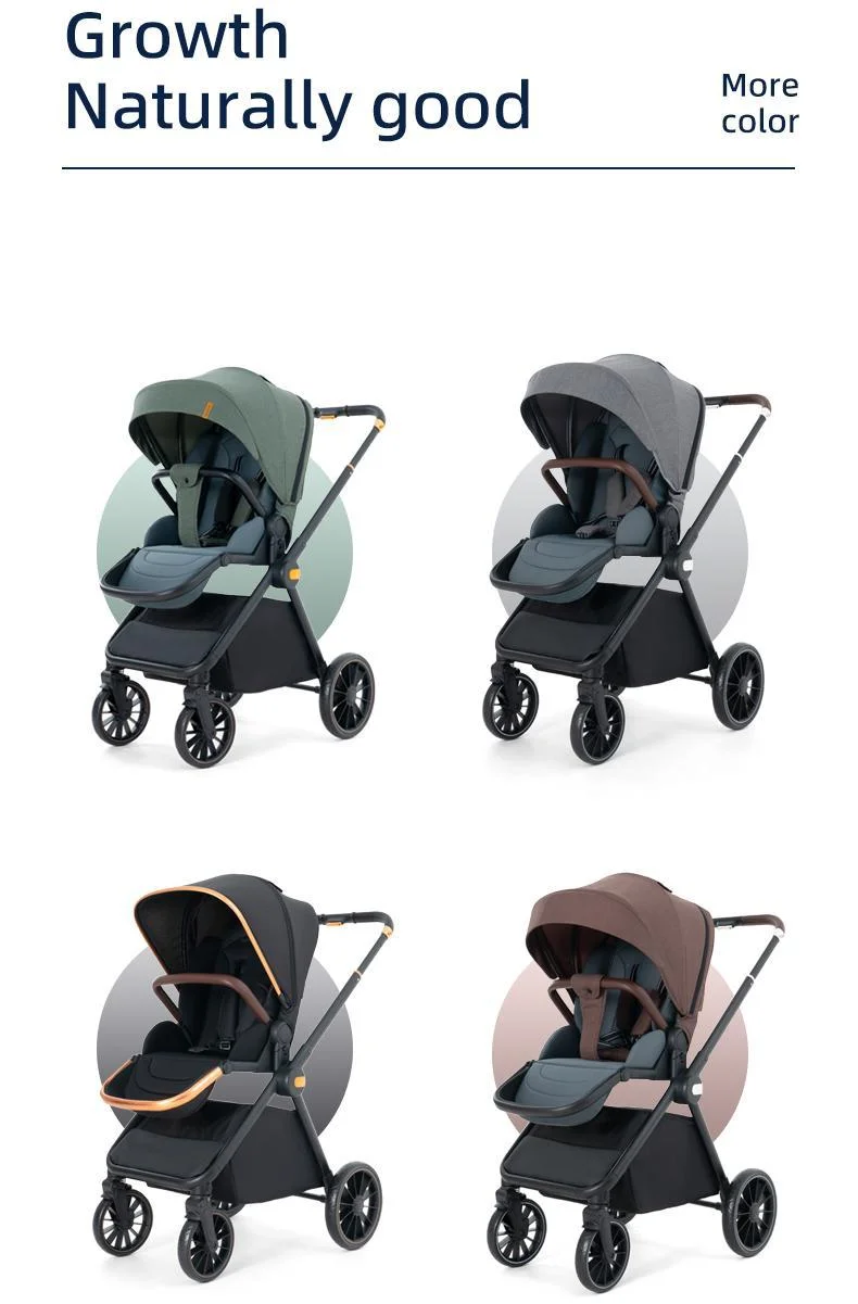 Manufacturer  Light Weight Foldable 4 Wheel Stroller For Children / Safety Baby Kids Stroller