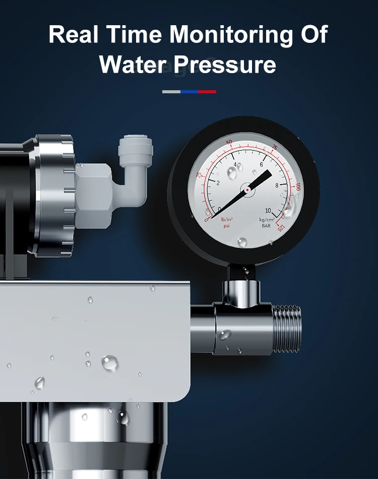 Level 5 ultrafiltration food grade 304 water filtration system with zero loss and no wastewater in the water purifier