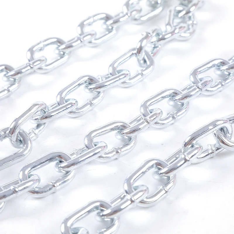 4mm High Strength Lashing Chain Ordinary Mild Steel Chain  Short Chain
