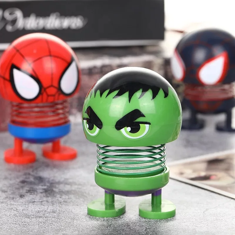 Shaking Head Toys Shaking Nodding Doll Bobblehead for Car Ornaments Dashboard Accessories Office Home