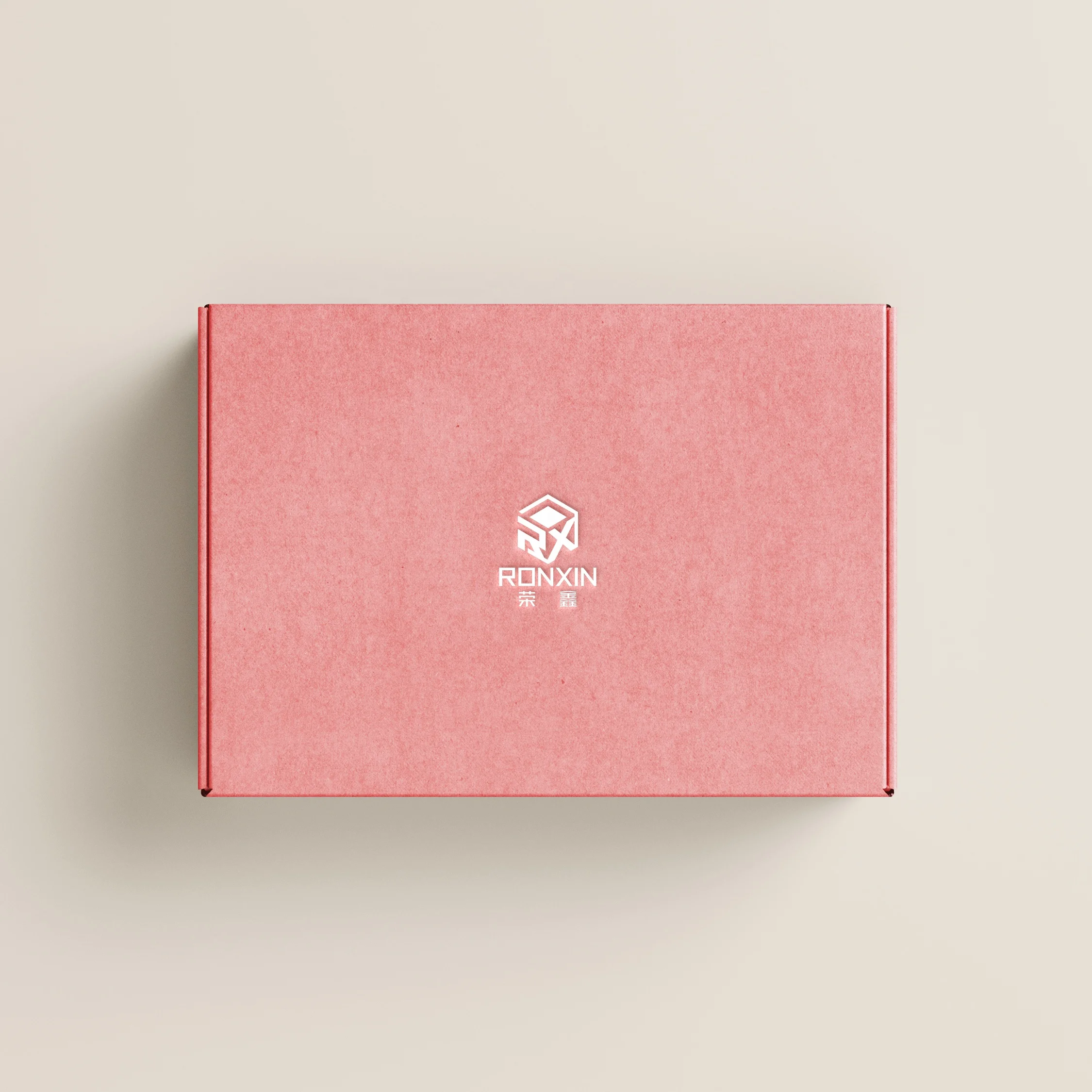 Private Label Foldable Pink Corrugated Paper Gift Set Package Recycled Custom Mailer Box With Logo For Cosmetic Gift Boxes