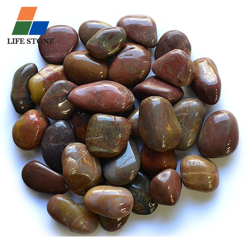 wholesale polished white natural stone pebbles grinding Cobblestone stone