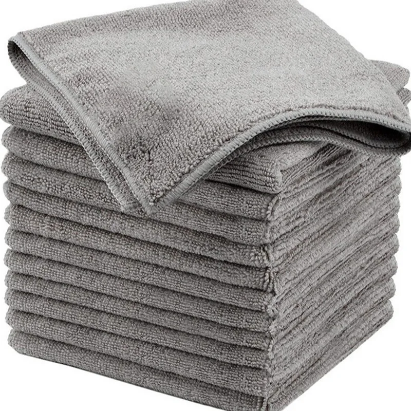 40*40cm 300gsm 400gsm microfiber towel 80% Polyester 20%polyamide Cleaning Polishing Car Microfiber Cloth Car Kitchen Towels