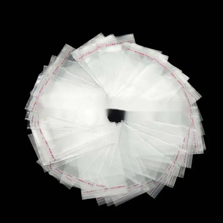 Factory Direct Custom Self-Adhesive Opp Plastic Bags for Small Items Packaging