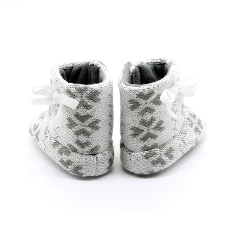 Baby Shoes Non-Skid Sock Boots Grippers Newborn Sock Winter Boots For Baby Girls And Boy