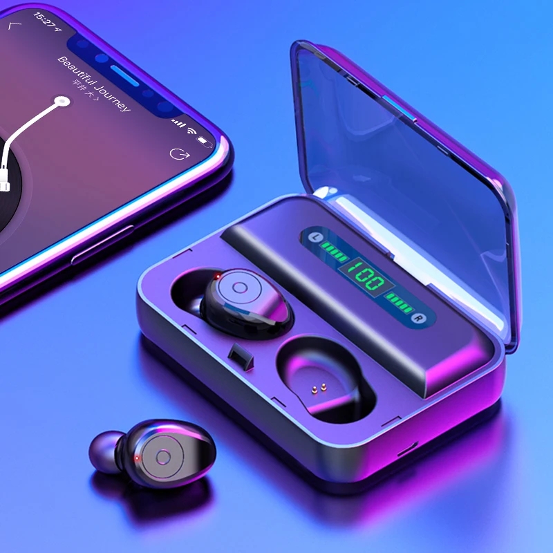 Sweatproof Sports Bluetooth Headphones Wireless Bluetooth for Samsung Vivo