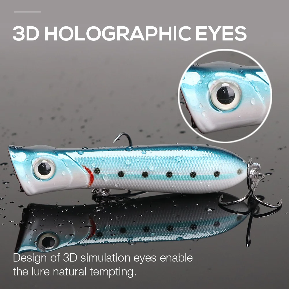 Factory blank popper lure fishing lures poppers handmade