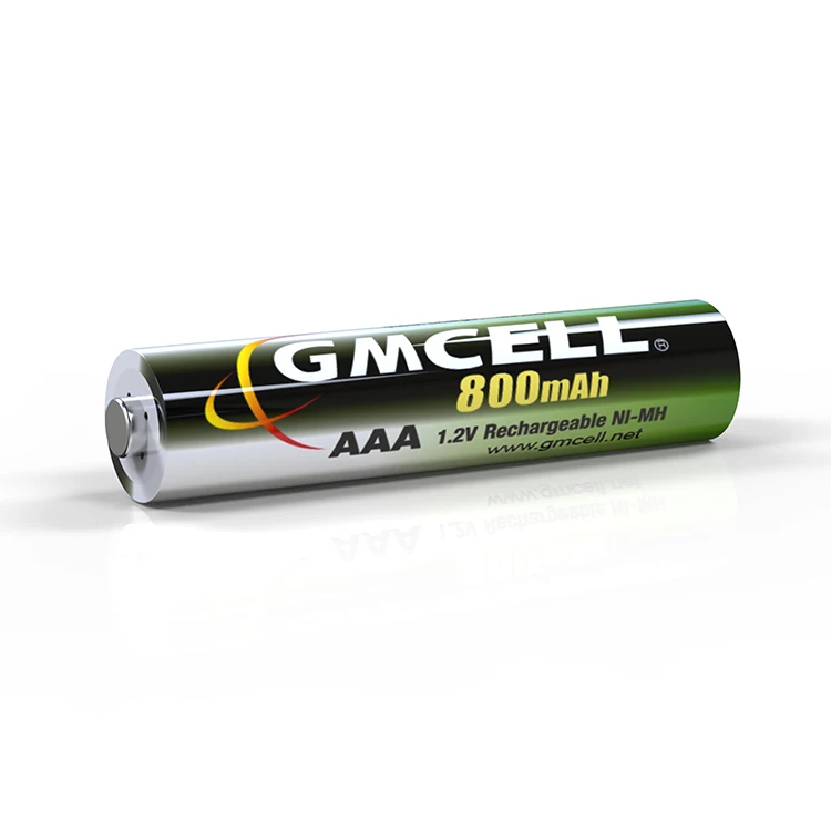 GMCELL Low self discharge Ni Mh rechargeable battery ready to use 1200 cycle times 1.2v aa 2600mah nimh battery