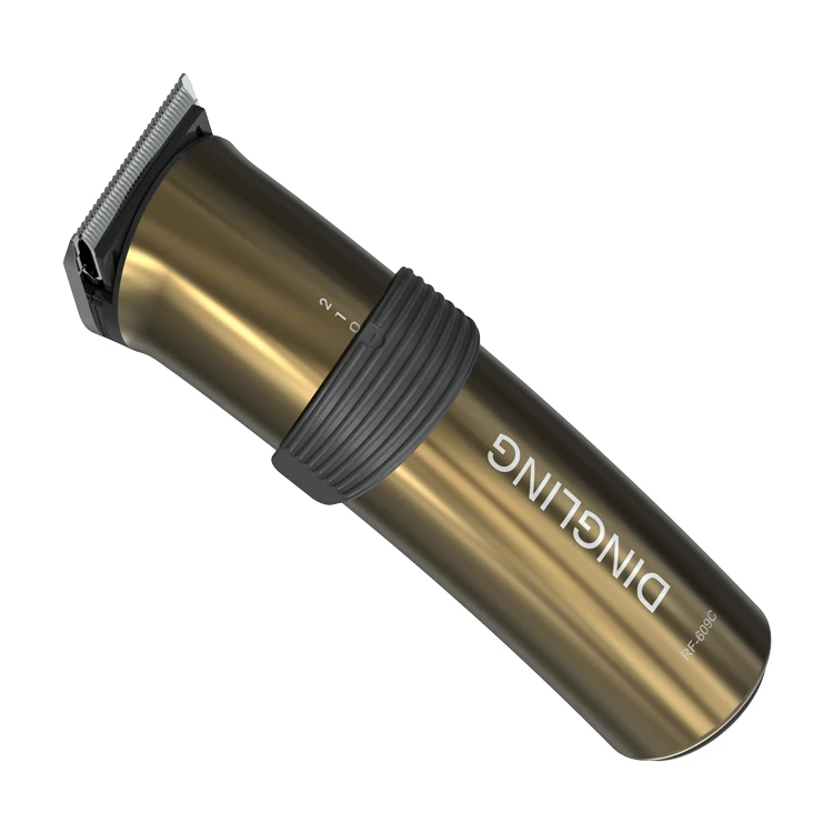 Attractive Price Adjustable Shaving Speed Cordless Operation Men Hair Trimmer Electric Hair Clipper Gold