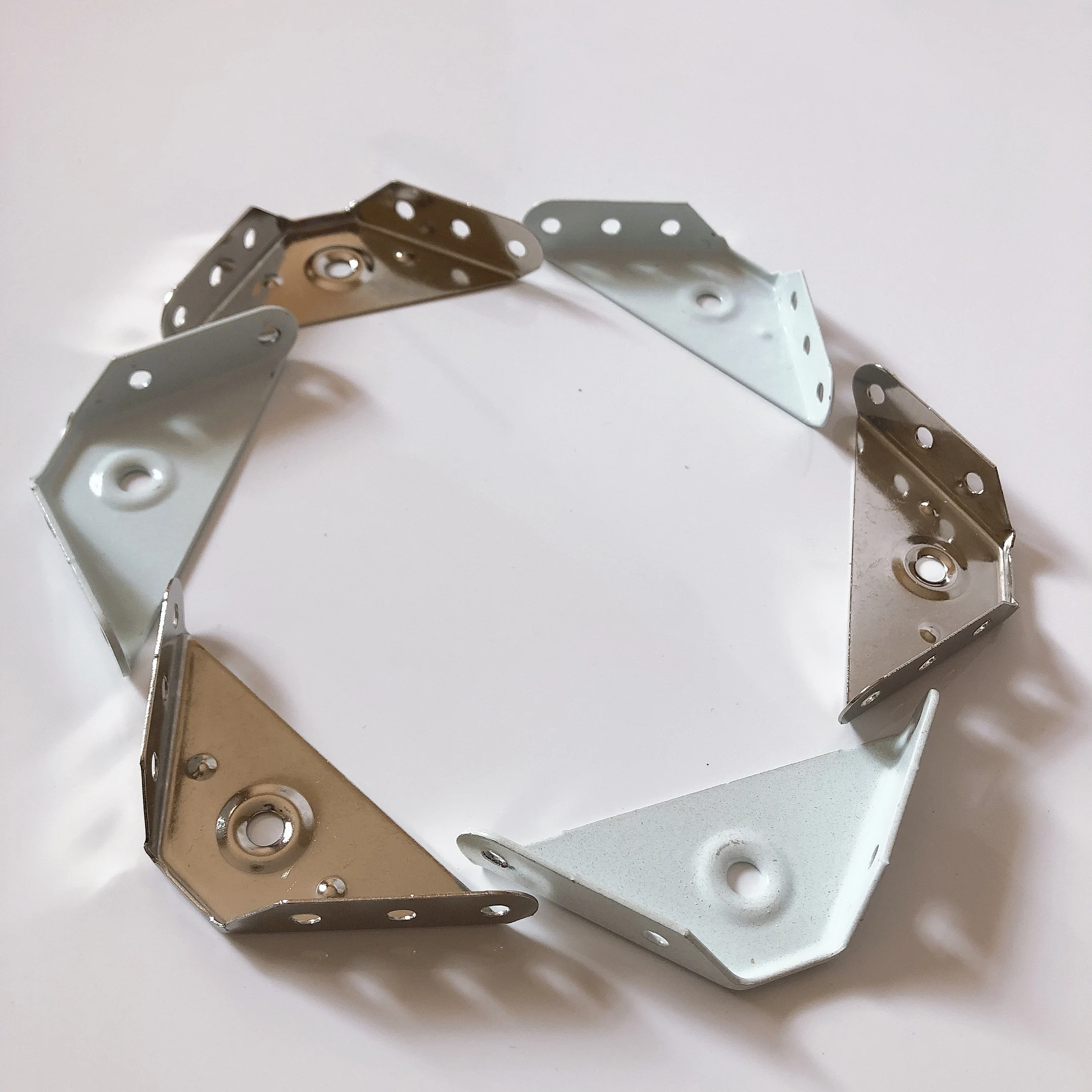 Wholesale stamping parts angle corners brackets metal bracket brace stainless steel corner bracket