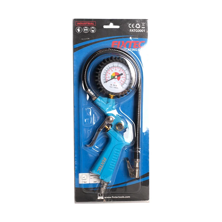 FIXTEC 115PSI цифровой надувающий пистолет для шин воздушный компрессор 1/4 'воздушный портативный накачитель автомобиля