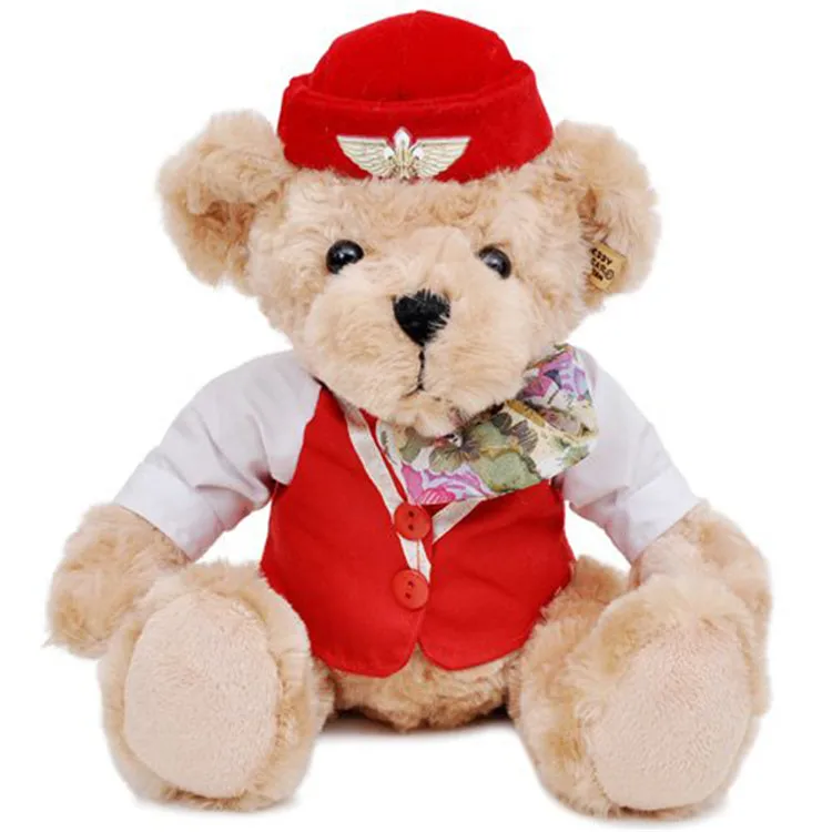 Wholesale Gift Present  Polyester Stuffed  Plush Toy Lovely Teddy Bear