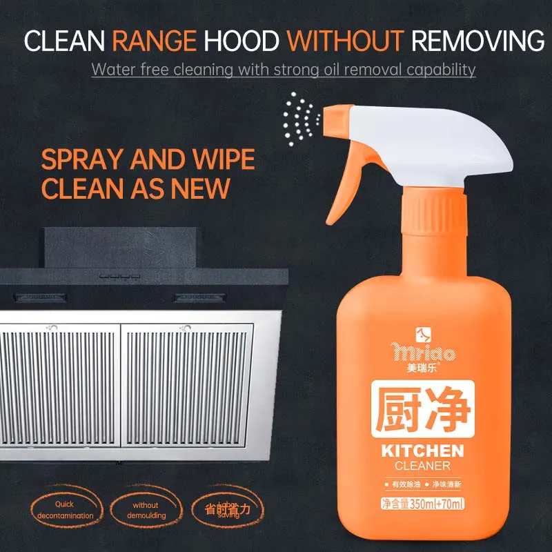 High Quality Wholesale Multipurpose Eco Friendly Heavy Oil Dish Removal Kitchen Cleaner