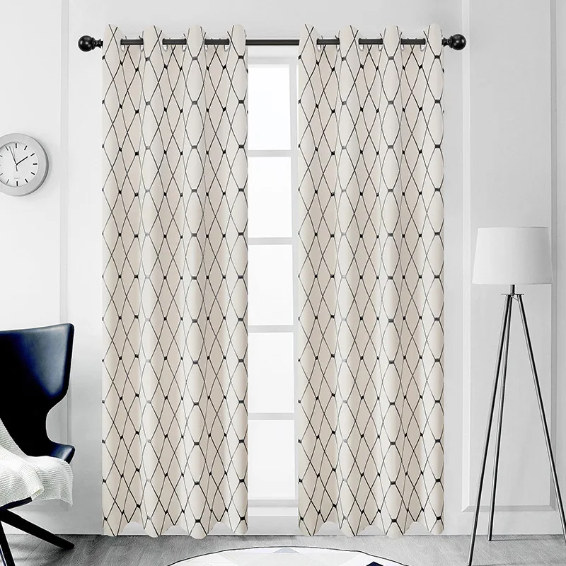 thick beautiful curtains for children low price print curtains for living room high quality house curtains for room windows