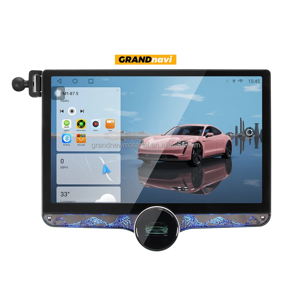 Grandnavi Android 13 0 11 8 дюймов автомобильный радиоприемник беспроводной CarPlay Auto GPS Навигация BT Music