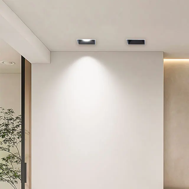 12 Вт SAA дизайн настенной шайбы zigbee smart led встраиваемый светодиодный регулируемый cob downlight с упаковочной коробкой