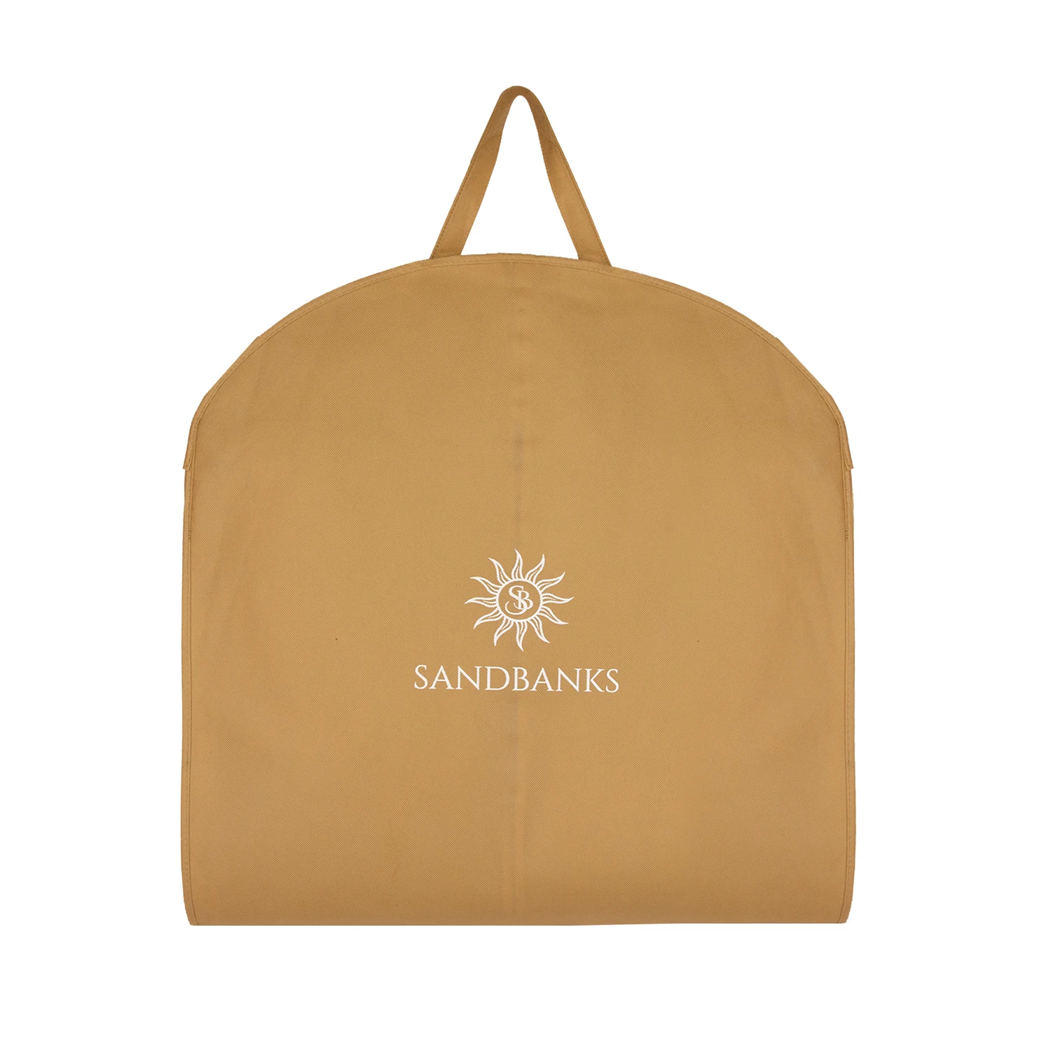 Custom Luxury Pure Color Cloth Dustproof nylon garment bag Non woven Travel garment Suit bag
