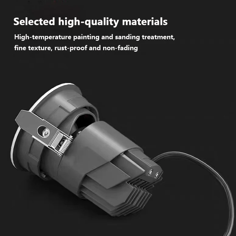 Adjustable led downlight aluminum led down light bridgelux led downlight tuya zigbee