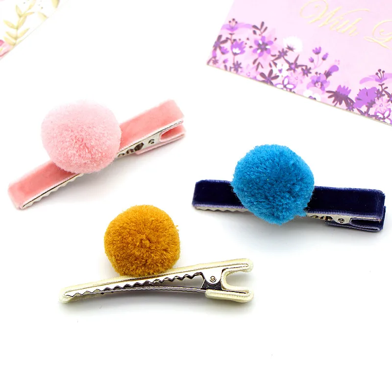 Women hair tie ribbon hair clip for women plastic bow hair clip
