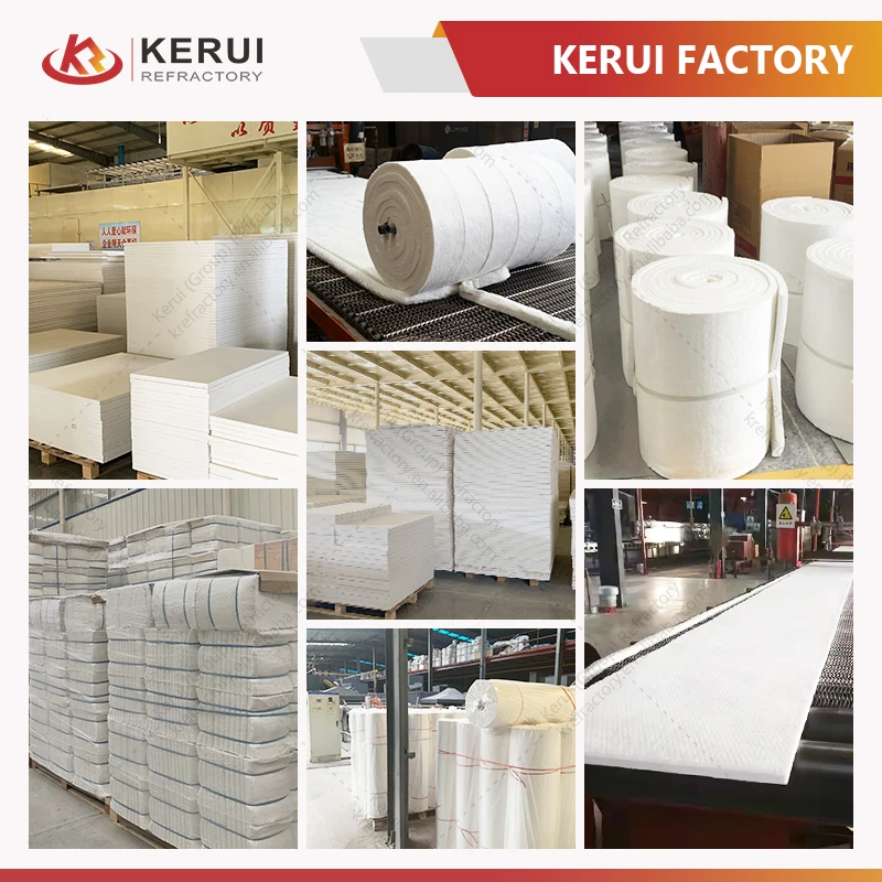 Excellent Structural Strength 1700C Ceramic Fiber Board 600*1000mm
