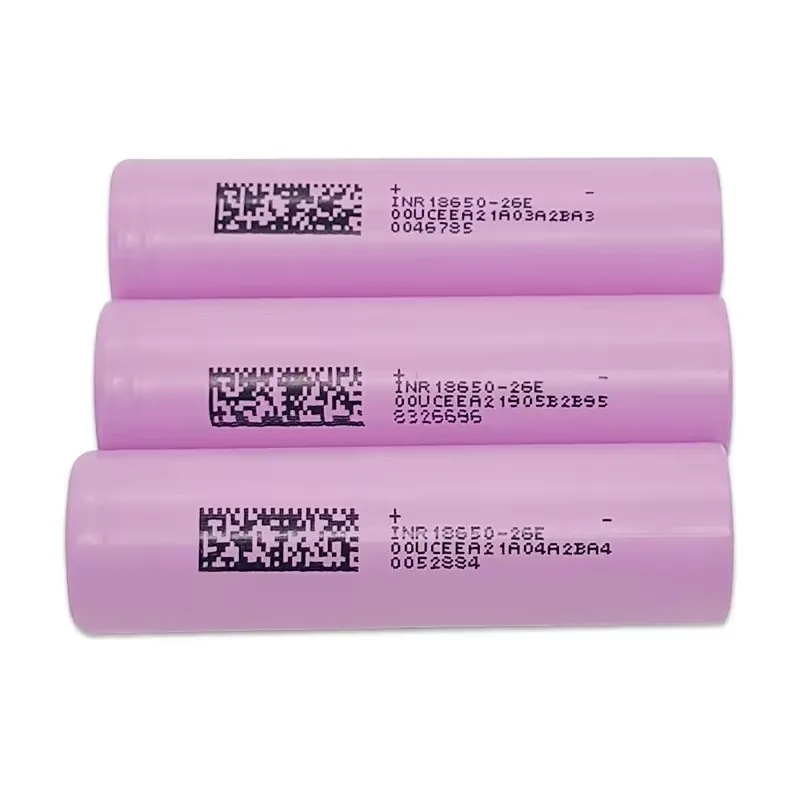 Lithium ion Batteries DMEGC 18650 26E 26EA 2600mAh 3.7V Rechargeable 18650 Cells dmegc 2600 mah