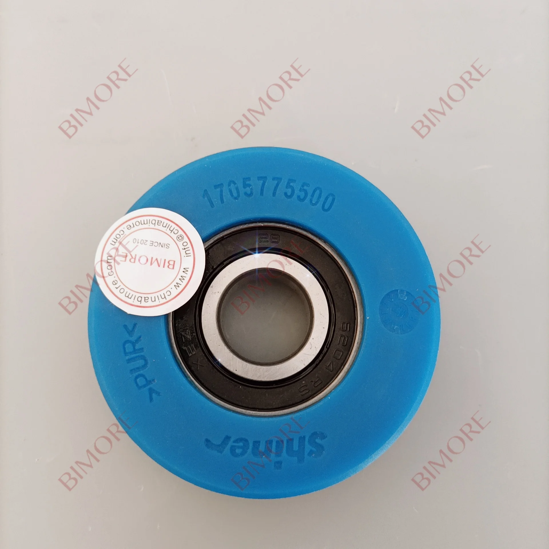 1705775500 Escalator Step Roller Outdoor Use 75*23.5*6204 OD75mm W23.5mm ID20mm Bearing 6204RS Escalator Spare Parts