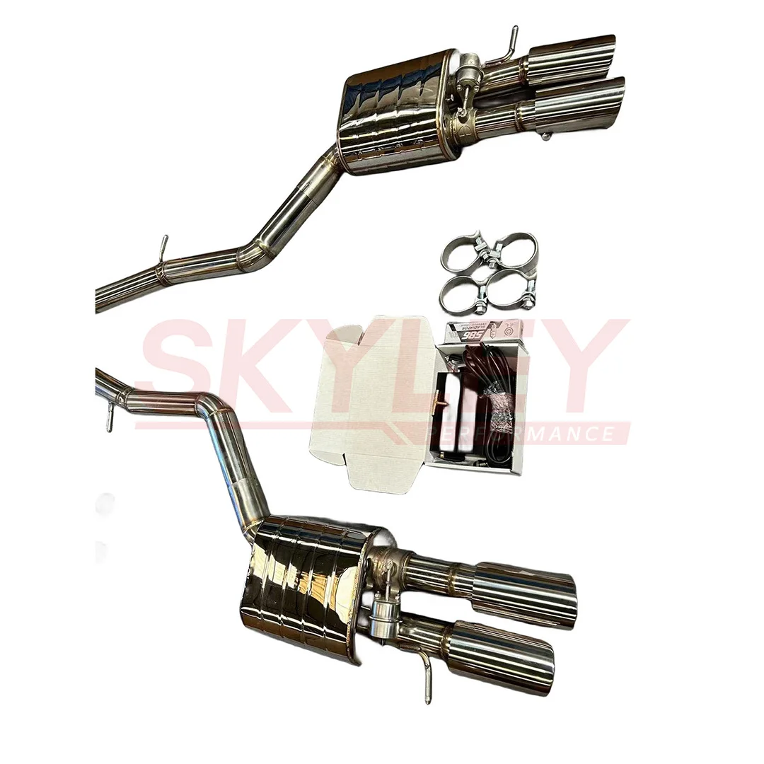 Выхлопная система SL Catbacks для двигателя Audi A8 4.2tdi D2 D3 D4 D5 S8 W12 2020 2021 2022 CatBacks