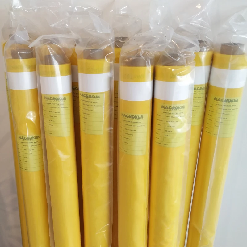 High Quality High Tension DDP 43T-80 Screen Printing Polyester Mesh with White Color