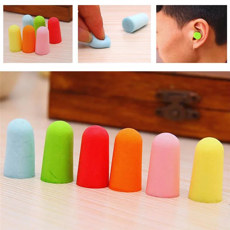 Wholesale Corded Ear Plugs For Swimming Ear Plugs Pu Foam Adjustable And Washable Earplug