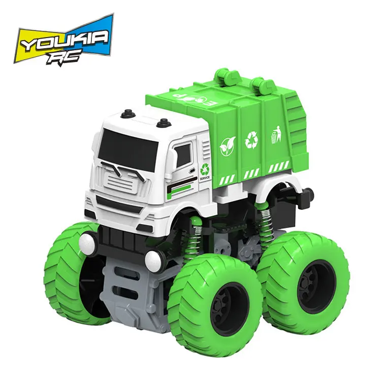 12 шт. детский пластиковый мусоровоз