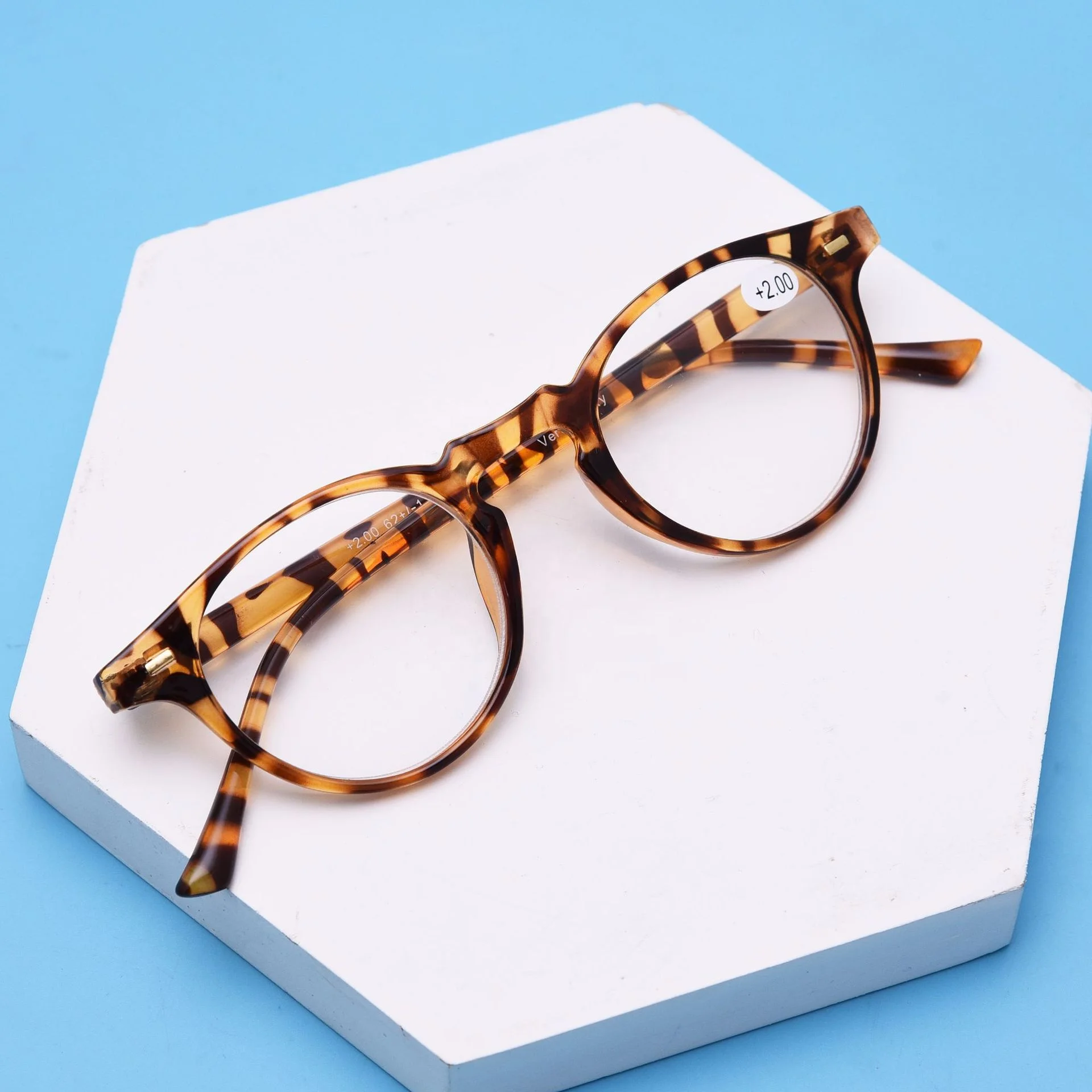 DILICN Ultra Light Leopard Printing Frame High Grade Reading Glasses Promotion Reading Eye Glasses