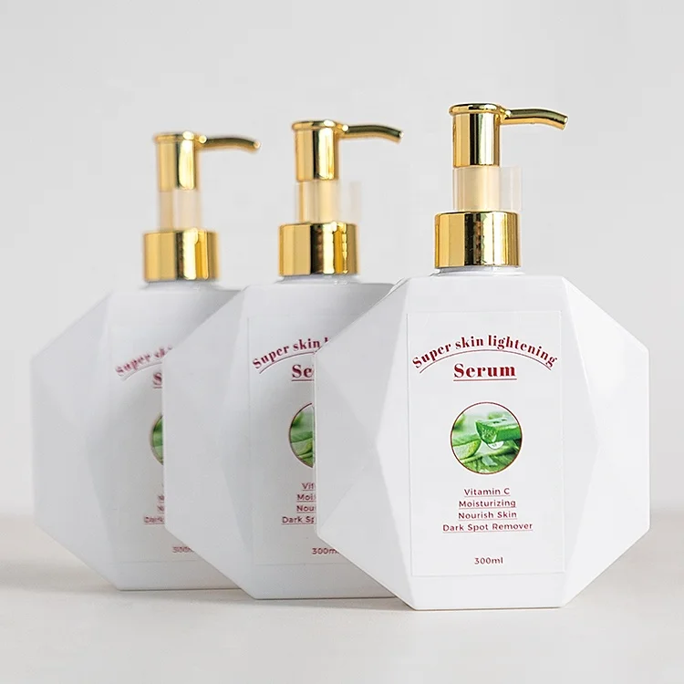 privated label dark spot correcting 300ml super skin ligthtening serum face serum aloe vera gel
