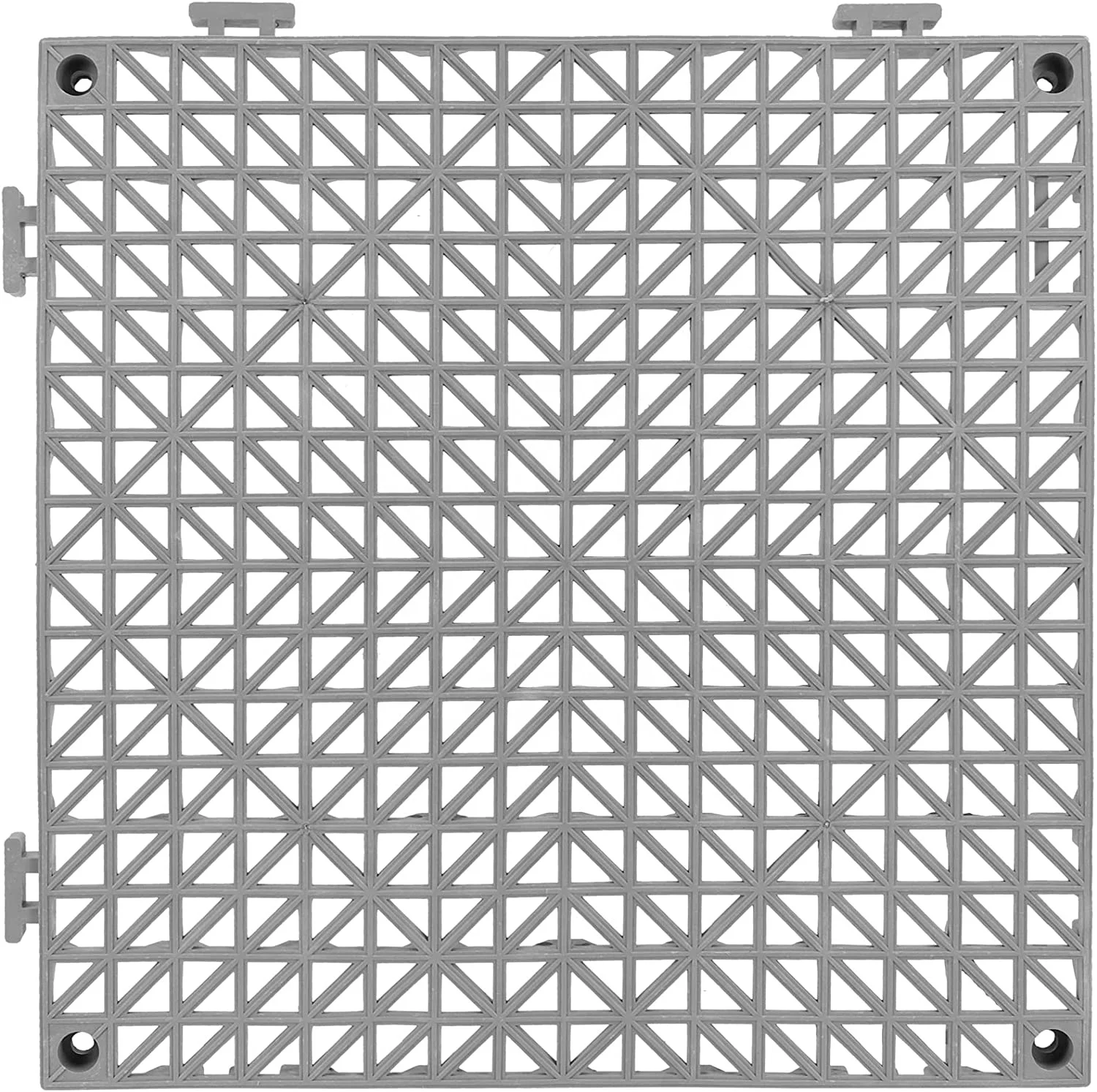 Легко очищаемые напольные плитки из ПВХ, модульная блокирующая Подушка, противоскользящий дренаж, блокирующие гаражные Напольные Плитки для склада