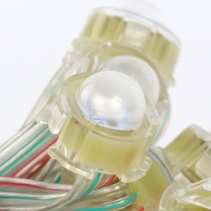 Smd 5050 Addressable Waterproof Ip65 Dc5v Pixels Light 5V 1903 Ic 20Mm Rgb Point Pixel Led