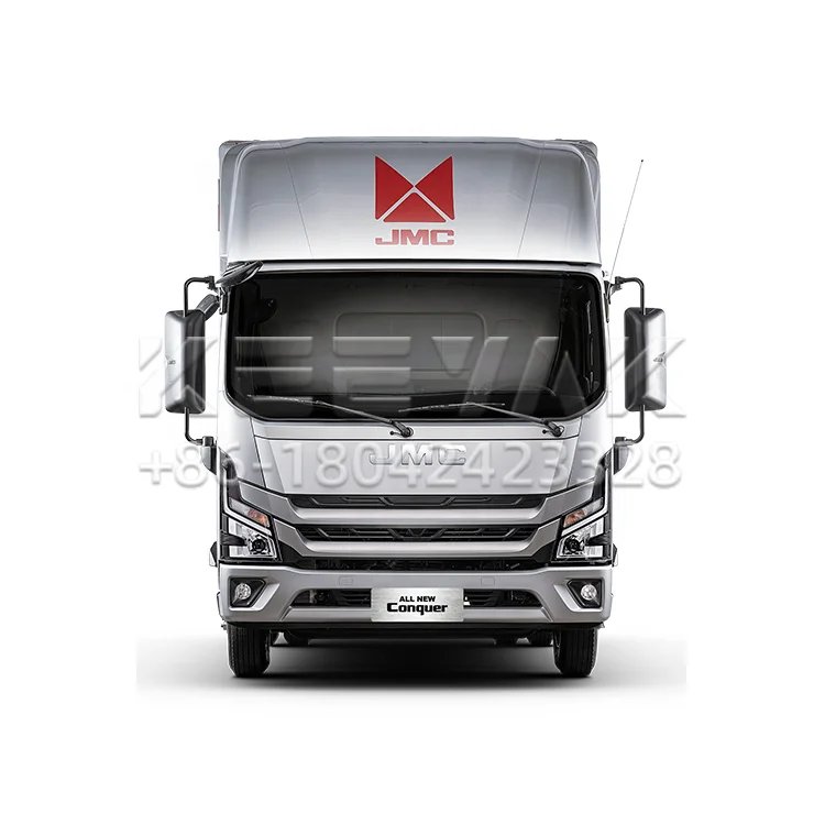 JMC New Conquer Van Truck 15 Years Manufacturer Cargo Trucks New Carrying Plus Jiang Ling Motors 92HP 122HP 163HP