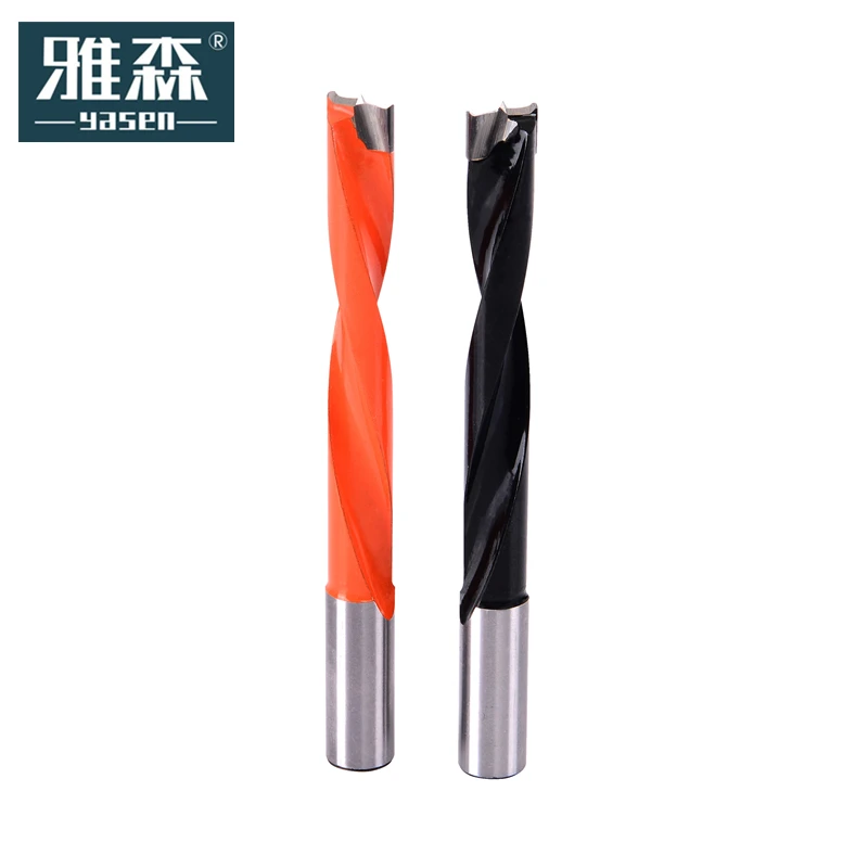 Yasen Manufacturer Solid Carbide Long Type Economical Dowel Drills Bits for Woodworking