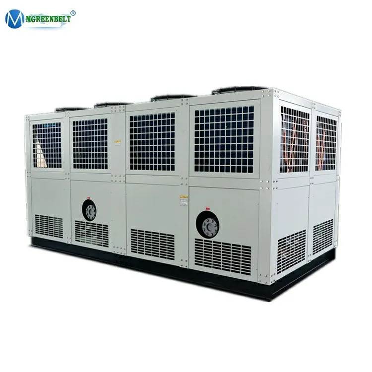 200Kw 300Kw 400kW Water Cooling system chilling Equipment Air Cooled Screw Water Chiller