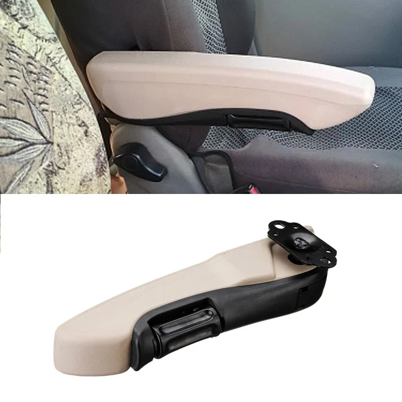 Vtear Universal Car seat armrest left right adjustable arm rest plastic leather car-styling interior accessories 1999-2019