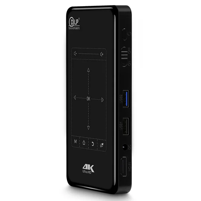 Мини беспроводной p09 dlp мини-проектор 1gb8gb с