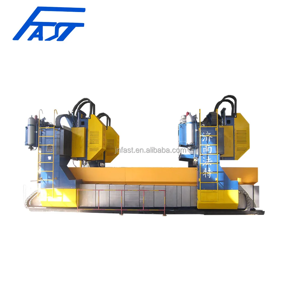 Automatic Double Spindle BT40 Metal Sheet Gantry Structure CNC Drilling Machine