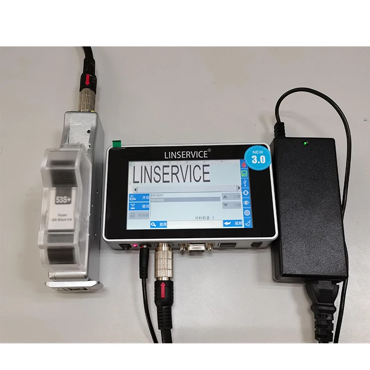 Tij inkjet plastic bag cardboard metal pvc sheet printer