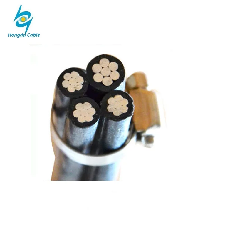  1*1/0AWG + 1*1/0 быка двухуровневый сервисный кабель/Накладные Электрический провод