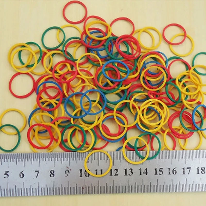 2022 different types Size Colorful Customized Natural Rubber Band for School Home and Office Use Stationery Supplies