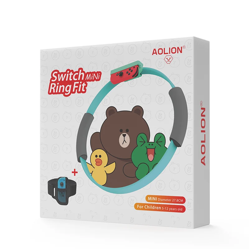 Aolion New Design Children Fitness Ring Kids Adventure Kit for Nintendo Game Ring Fit Adventure