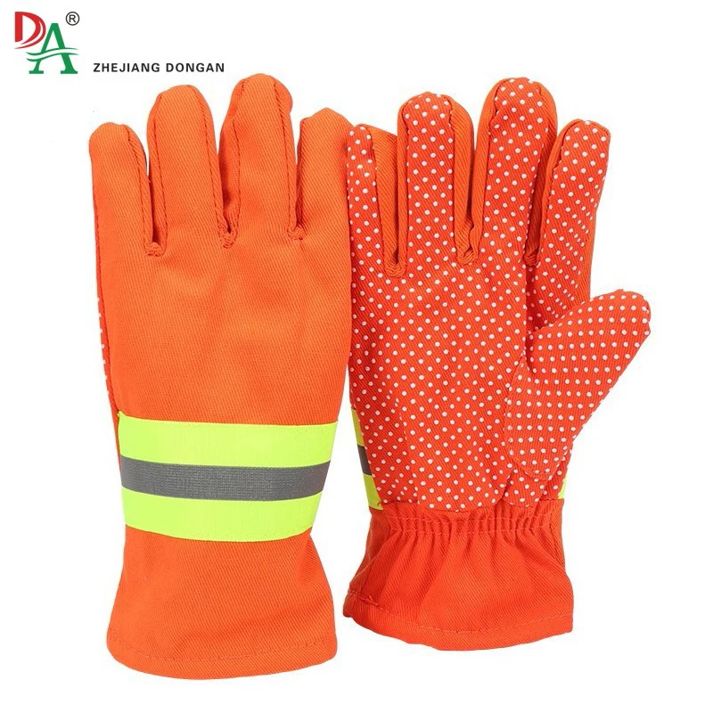 DA OEM Orange Safety Gloves Waterproof and Durable Product
